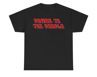 POWER to the PEOPLE | Unisex 100% Cotton Tee