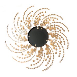 Decorative Starburst Mirror,Metal Wall Mirror,Wall Hanging Mirror in Sunburst Shape Sunburst Mirror image 4