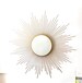 Decorative Starburst Mirror,Metal Wall Mirror,Wall Hanging Mirror in Sunburst Shape (Sunburst Mirror) 