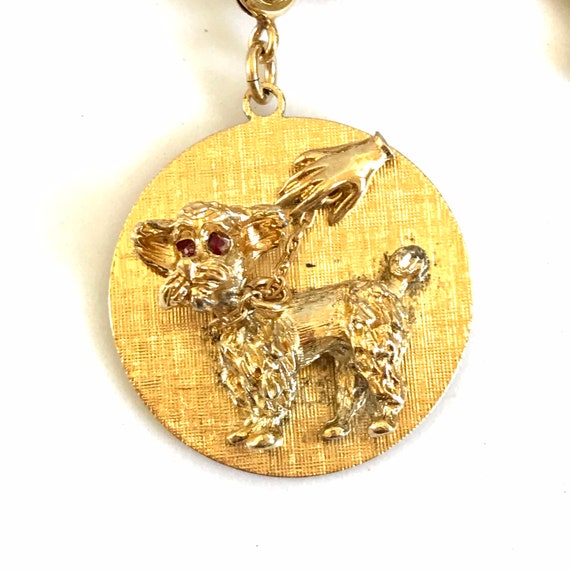 Vintage Love, Luck & Unicorn Charm Dangle Bracelet - image 4