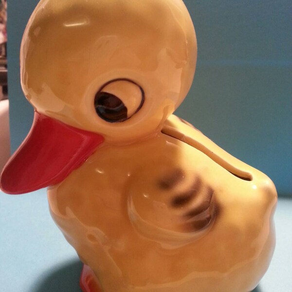 Goebel figurine. Goebel duck bank. Goebel bank. Collectible goebel. Bank.