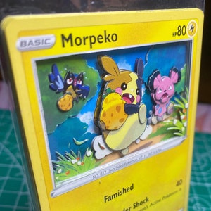 Carte Pokémon 3D Morpeko