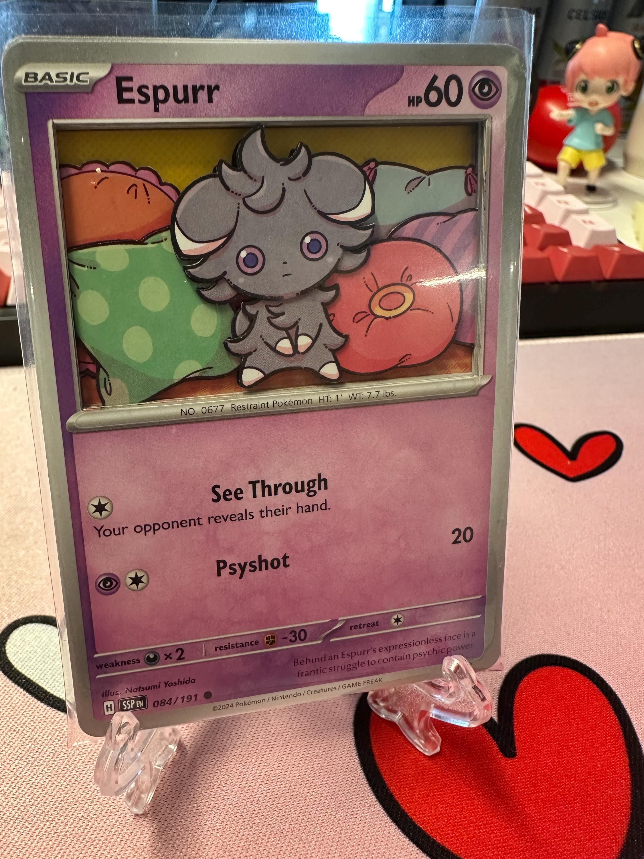 espurr pokemon card ME03: Perfect Order Espurr #095/088 main image 0
