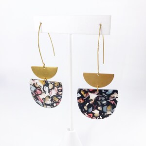 SALE*** Colorado Resin Earrings, trendy earrings, acrylic earrings, statement earrings
