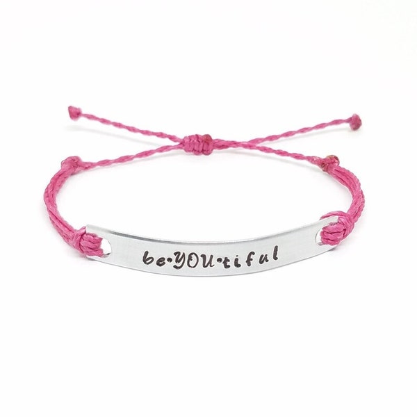 Beautiful Bracelet | BeYOUtiful Bracelet | Love Yourself | Female Empowerment Bracelet for Girls | Confidence Bracelet | Uplifting Jewelry