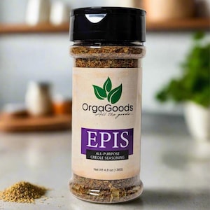 Epis Creole Seasoning by Orgagoods - Premium All Natural & Healthy Spice Blend for Rice and Beans, Steak, Salad, Chicken, Seafood and more