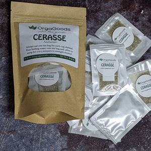 Cerasse Tea Bags, Asosi, Cerasee Leaves, Cerasse herbs, 12 Tea Bags