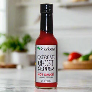 Orgagoods&#39; Ghost Pepper Hot Sauce 5oz