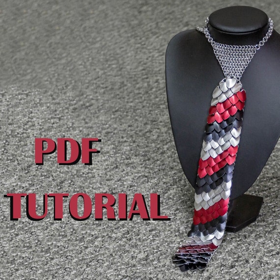 dragon scale tie