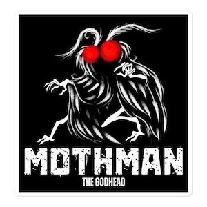 The Godhead | Mothman | Bubble-free stickers