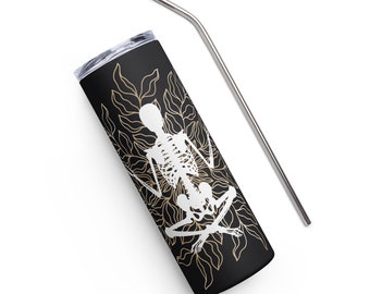 Zen Skeleton | Stainless Steel Tumbler