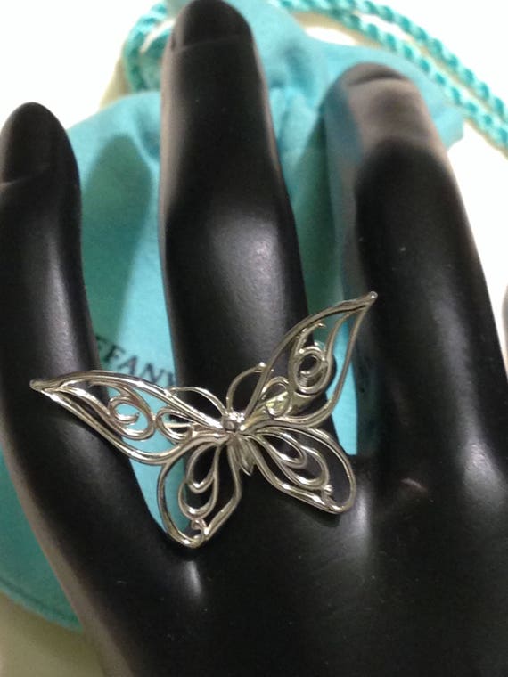 tiffany butterfly ring