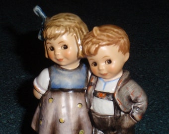 The Little Pair Goebel Hummel Figurine #449 TMK7 Gift - Mint With Original Box - Cute Collectible Christmas Or Birthday Gift!