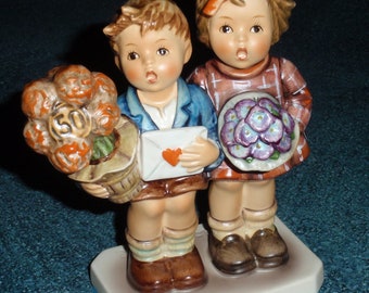 The Love Lives On Goebel Hummel Jubilee Collectible Figurine Mother's Day Gift #416 TMK6 50th Anniversary Collectible Or Christmas Gift!