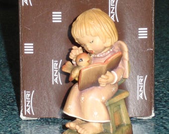 Rare Anri Toriart Angel Figurine With Candle From Angel Orchestra