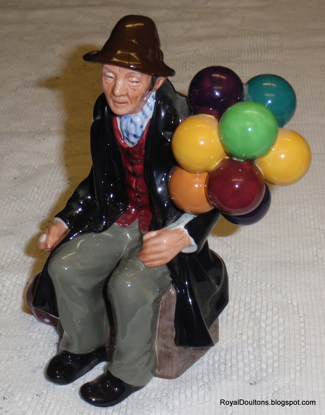 The Balloon Man HN1954 Royal Doulton Collectible Figurine Etsy