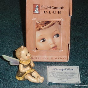 Hummele Goebel Hummel Angel Figurine #365 With Original Box - Very Cute Collectible Christmas Or Birthday Gift!
