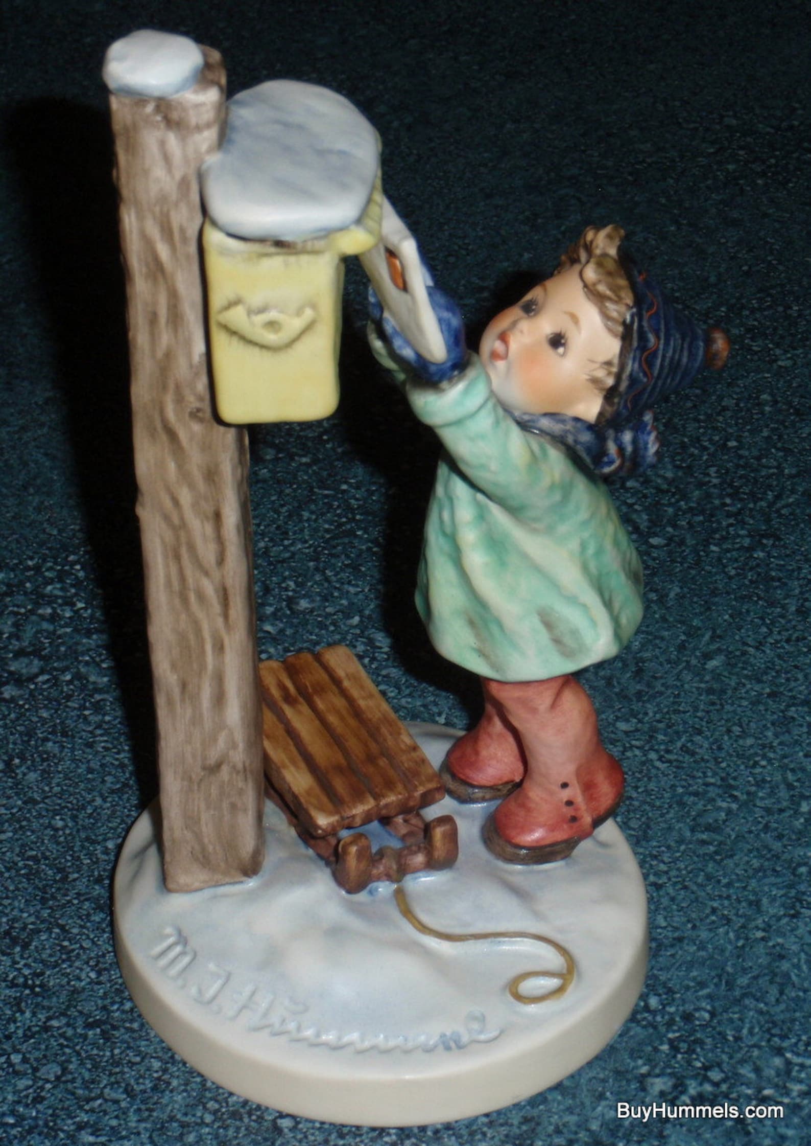 Letter To Santa Goebel Hummel Figurine #340 - Makes A Perfect Christmas Or Holiday Gift!