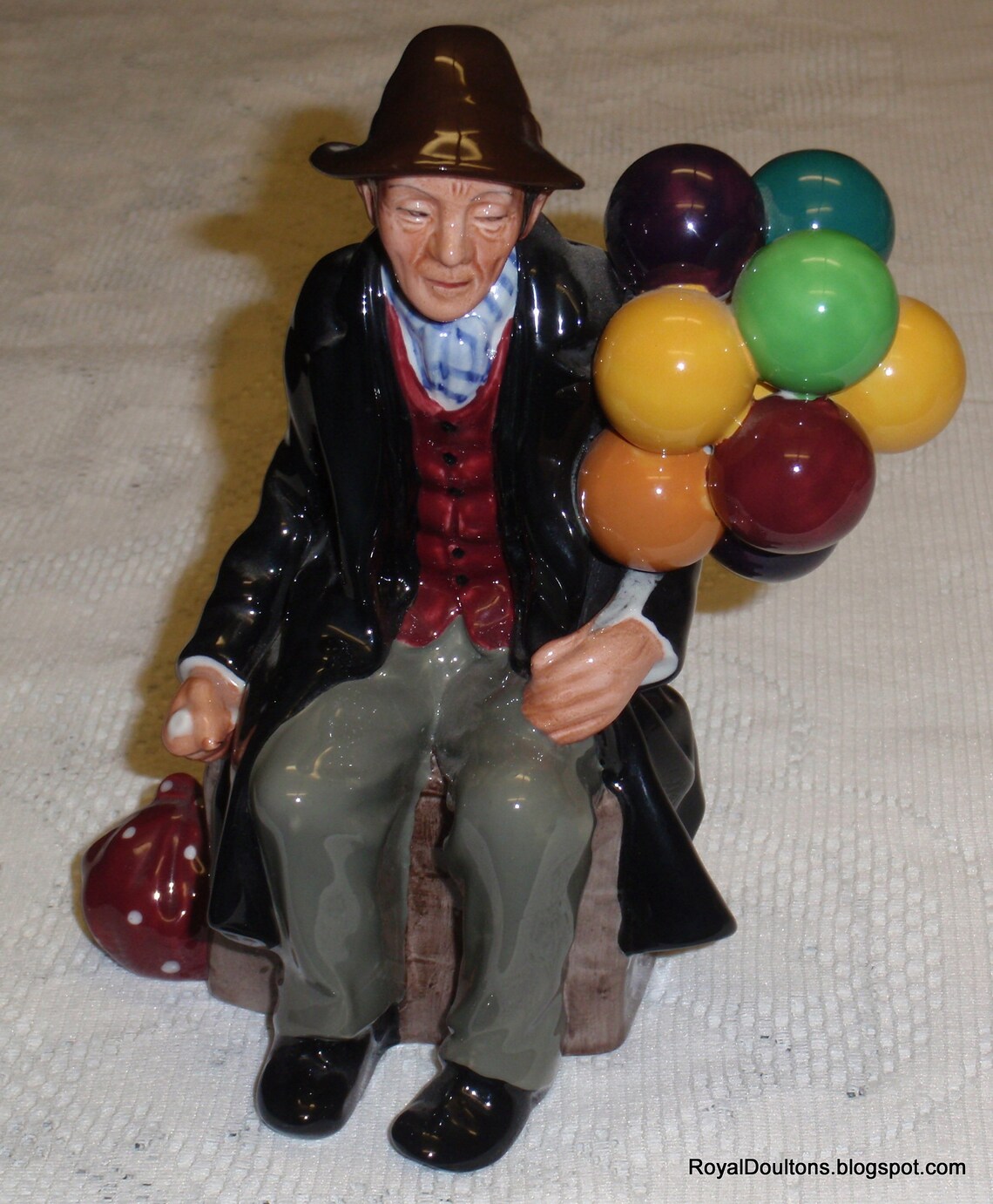 The Balloon Man HN1954 Royal Doulton Collectible Figurine Etsy