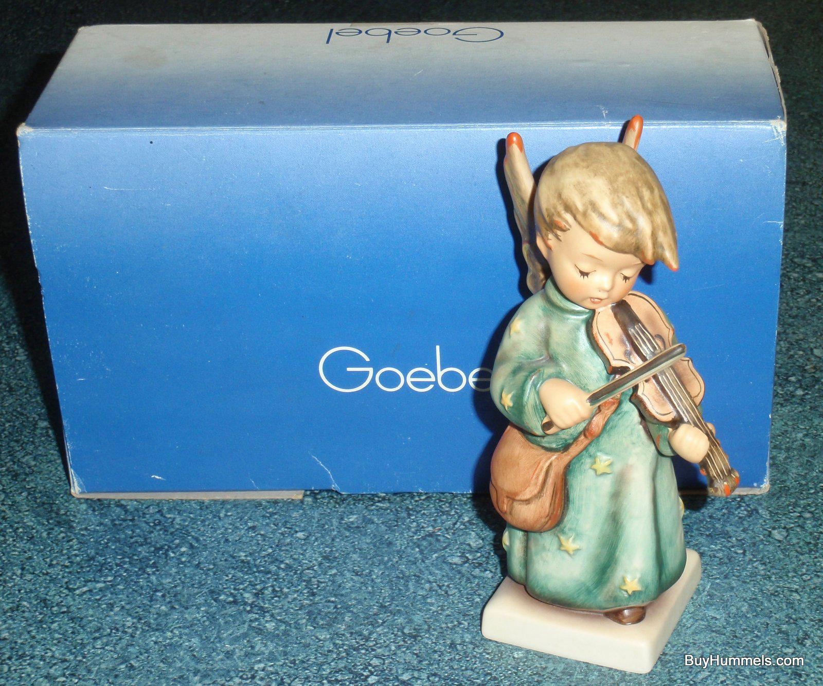 Goebel Angel Figurine Playing Violin - Etsy