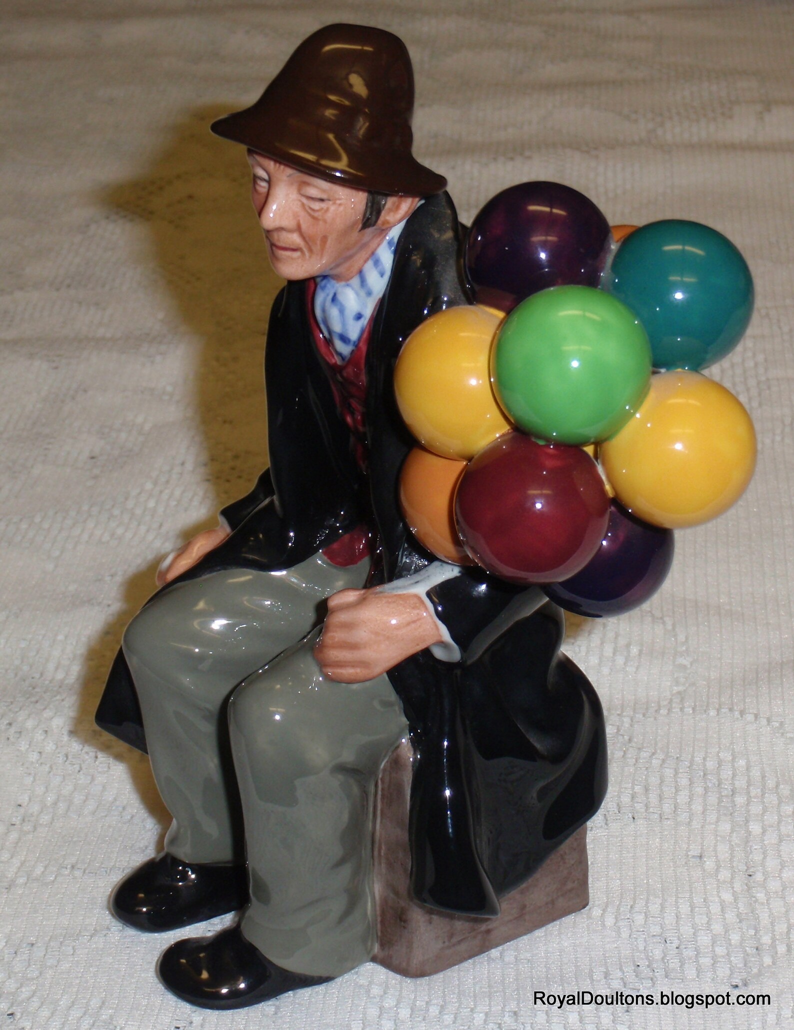 The Balloon Man HN1954 Royal Doulton Collectible Figurine Etsy