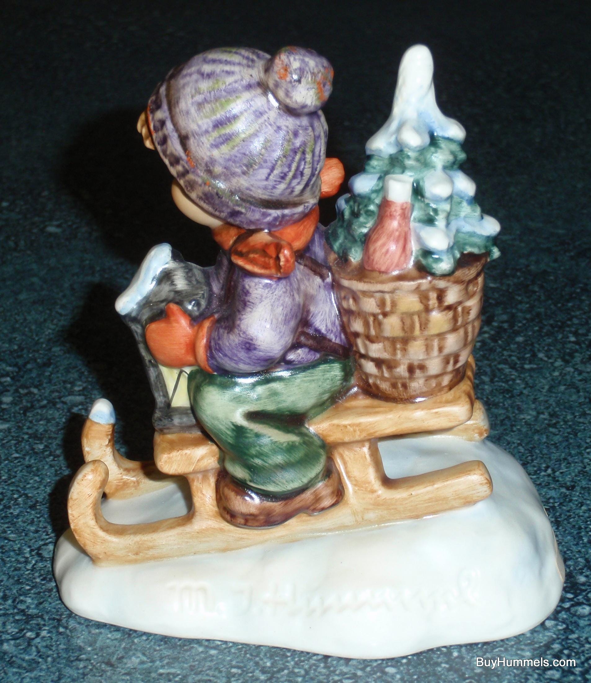 Ride Into Christmas Holiday Hummel Figurine #396 2/0 TMK7 With Box