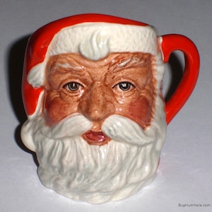 The &quot;Santa Claus&quot; Royal Doulton MINI Character Toby Jug D6706 - Rare Collectible Christmas Gift!