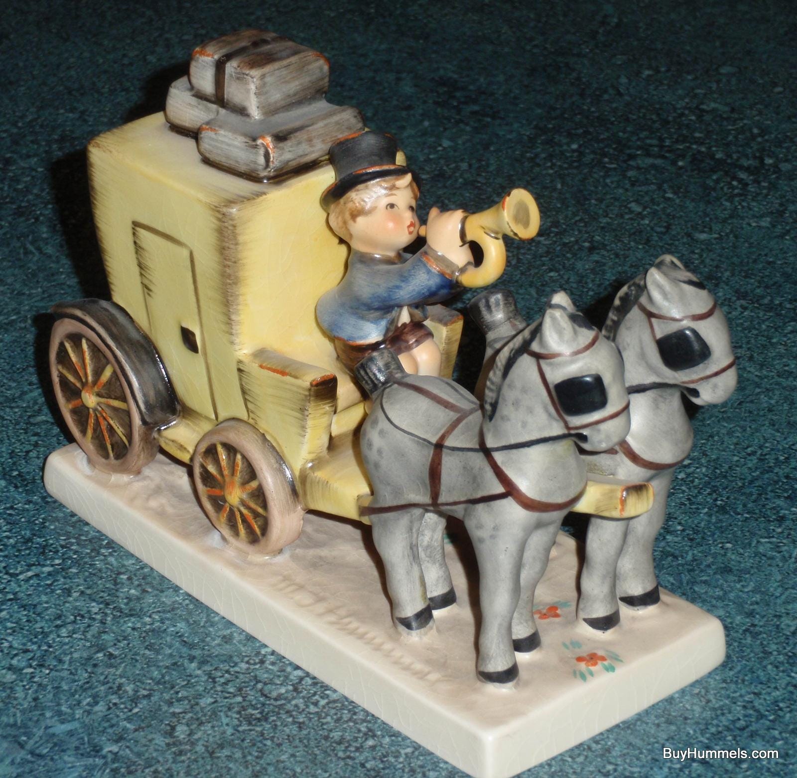 フンメル人形 The Mail is Here 郵便配達 馬車 フンメル人形 The Mail is Here 郵便配達 馬車