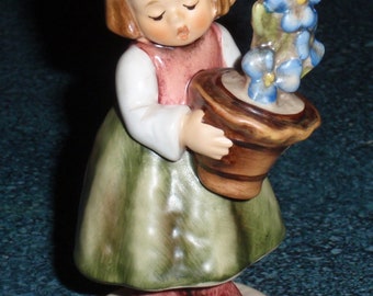 1st Issue "Birthday Present" Goebel Hummel Figurine #341/3/0 TMK7 Gift With Box - Cute Collectible Christmas Gift!