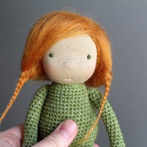 Tutorial Peluca Octubre Rosa Mohair - PDF - Patrón de Ganchillo - Tutorial Cabello Muñeca