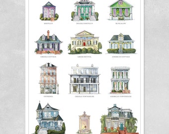 Home Styles of New Orleans - Architecture and Major Housing Types of NOLA