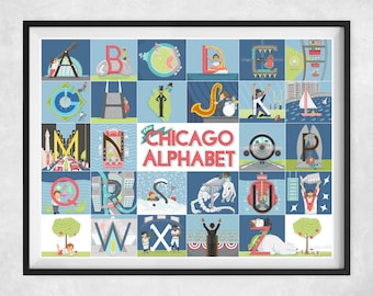 Chicago Alphabet - The Children's ABC Guide to Chitown Landmarks!
