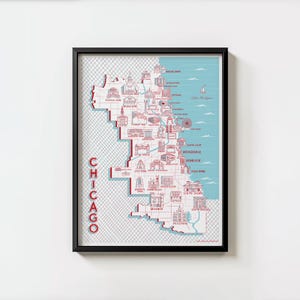 Chicago Neighborhood Landmarks Map