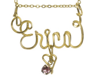 14k Gold Filled Name Necklace