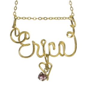 14k Gold Filled Name Necklace