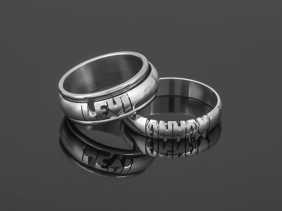 Hand Carved Personalized Sterling 