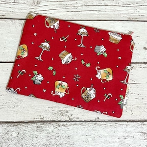 Sweet Treats Zip Pouch, Coin Purse, Travel Buddy. Stocking fillers, beauty gifts