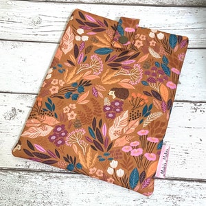 Kindle-hoesje Hedgehog Woods, Woodland eReader-hoes, Travel Oasis, Voyage, Fire HD, paperwhite-cover. Tablettas voor bosfauna