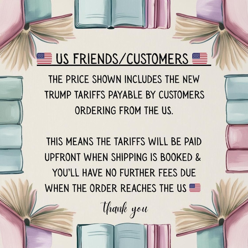 Metallic Alice Book Buddy®, Custom Size Book Sleeve, Book Gift for Her, Navy Wonderland Book Bag, Padded Book Pouch, Gifts for Bookworms image 3