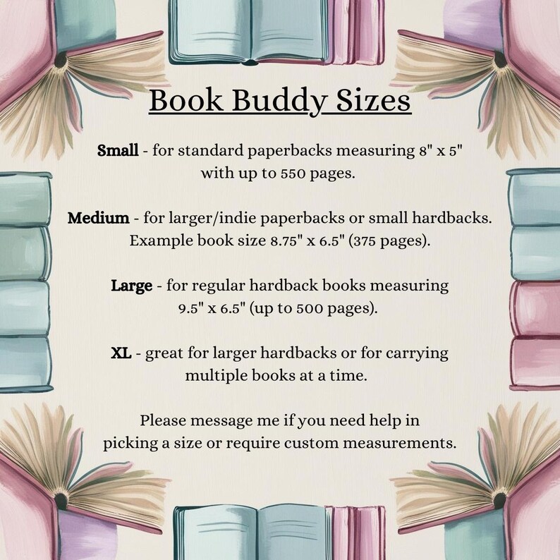 Metallic Alice Book Buddy®, Custom Size Book Sleeve, Book Gift for Her, Navy Wonderland Book Bag, Padded Book Pouch, Gifts for Bookworms image 2