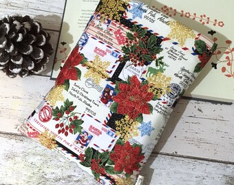 Letters to Santa Book Sleeve: Padded Christmas Book Cover