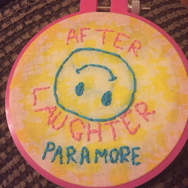 After Laughter Embroidery