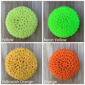 SET OF 6 Scrubbies / Super Scrubbers / Dish Scrubbers / Body Scrubbers Thick / Doubled / Dual Sided Made with Crinoline image 6