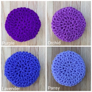 SET OF 6 Scrubbies / Super Scrubbers / Dish Scrubbers / Body Scrubbers Thick / Doubled / Dual Sided Made with Crinoline image 8