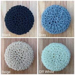 SET OF 6 Scrubbies / Super Scrubbers / Dish Scrubbers / Body Scrubbers Thick / Doubled / Dual Sided Made with Crinoline image 4