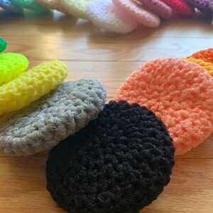 SET OF 6 Scrubbies / Super Scrubbers / Dish Scrubbers / Body Scrubbers Thick / Doubled / Dual Sided Made with Crinoline image 2