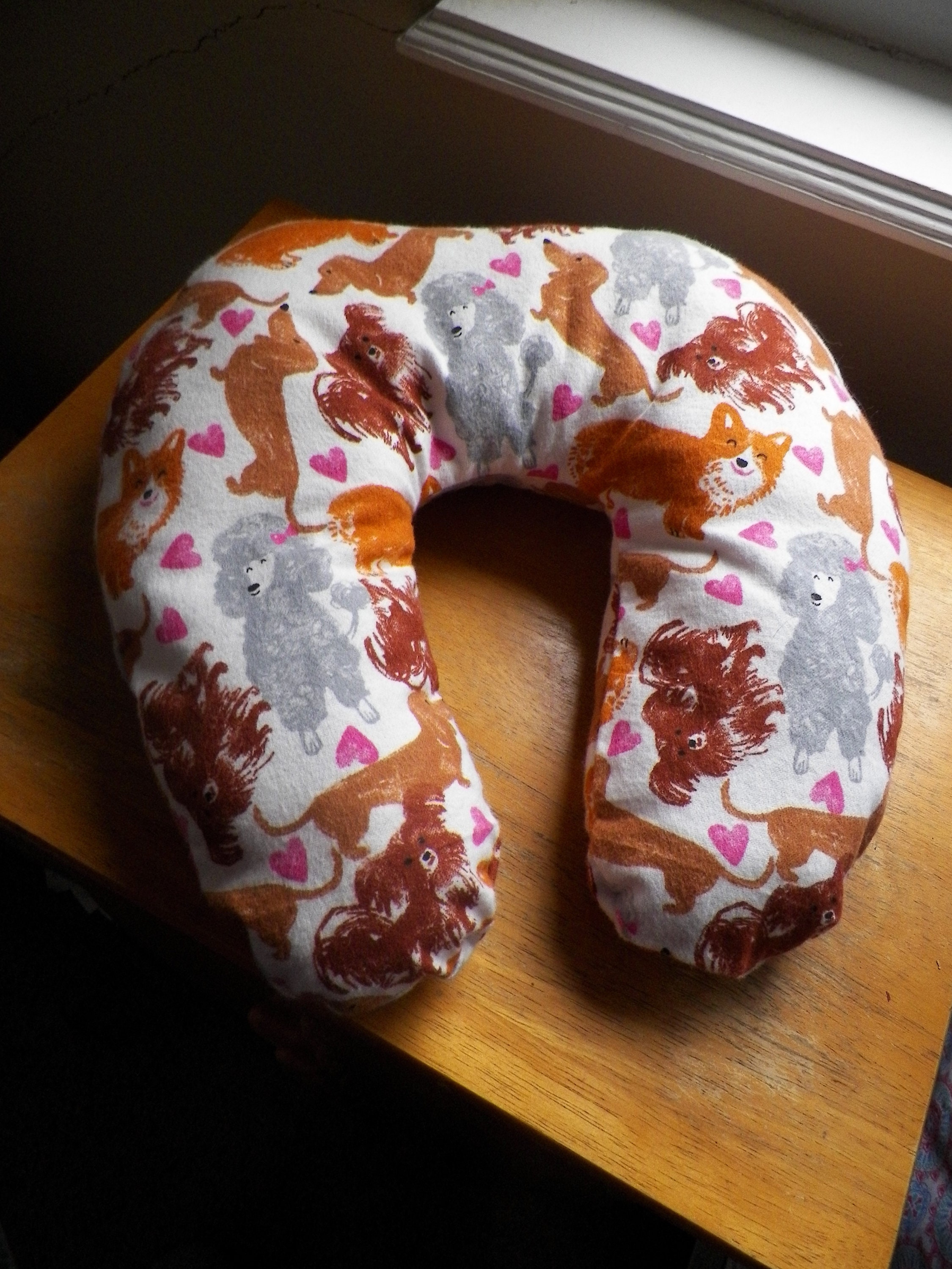 Doggies Neck Pillow Etsy