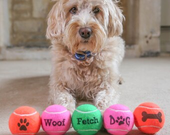 personalised dog balls