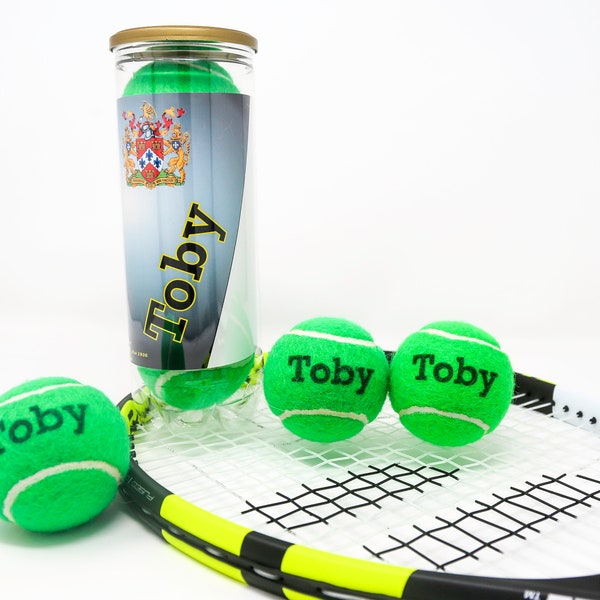 Personalised Tennis Balls