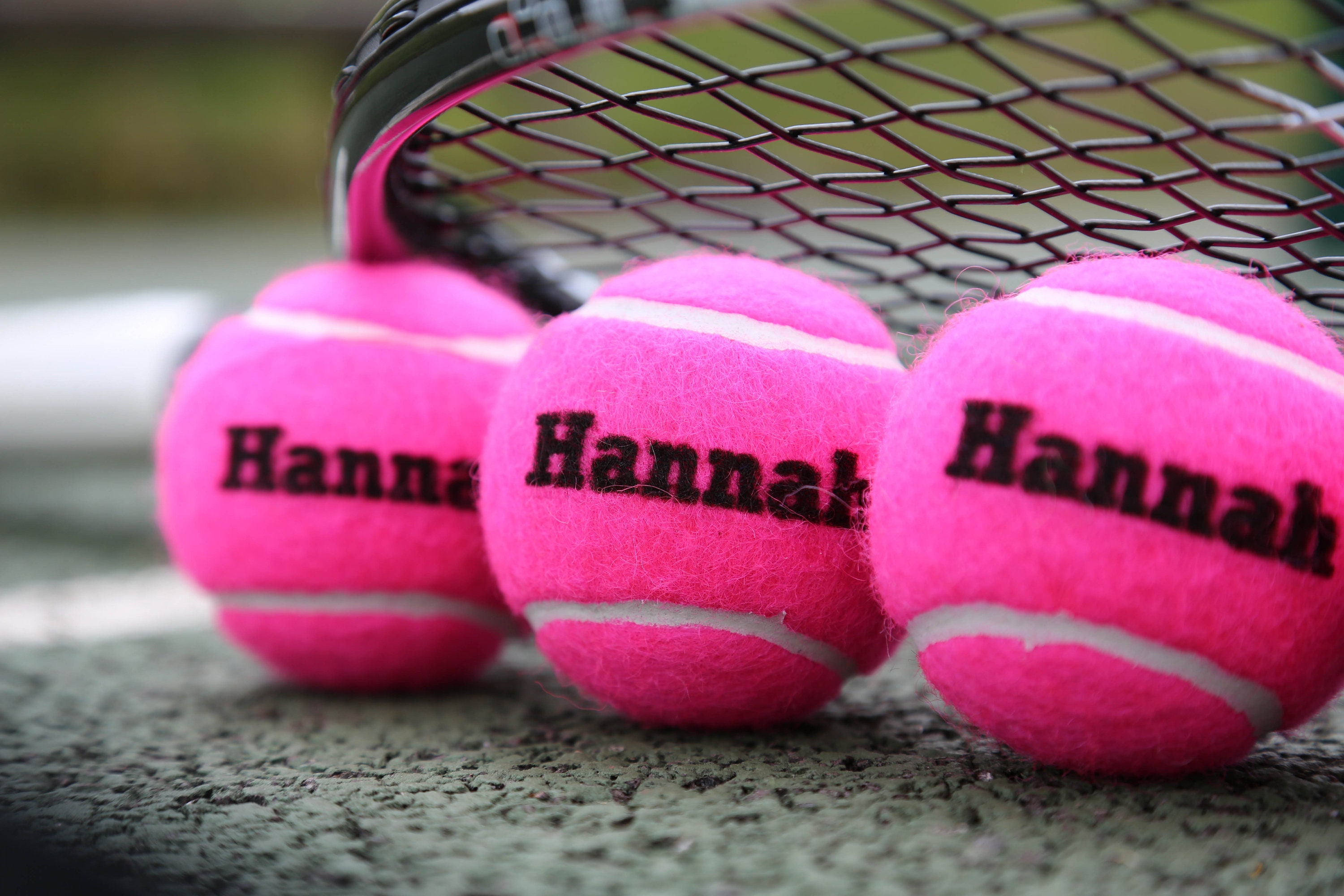 Personalised Tennis Balls Etsy Singapore